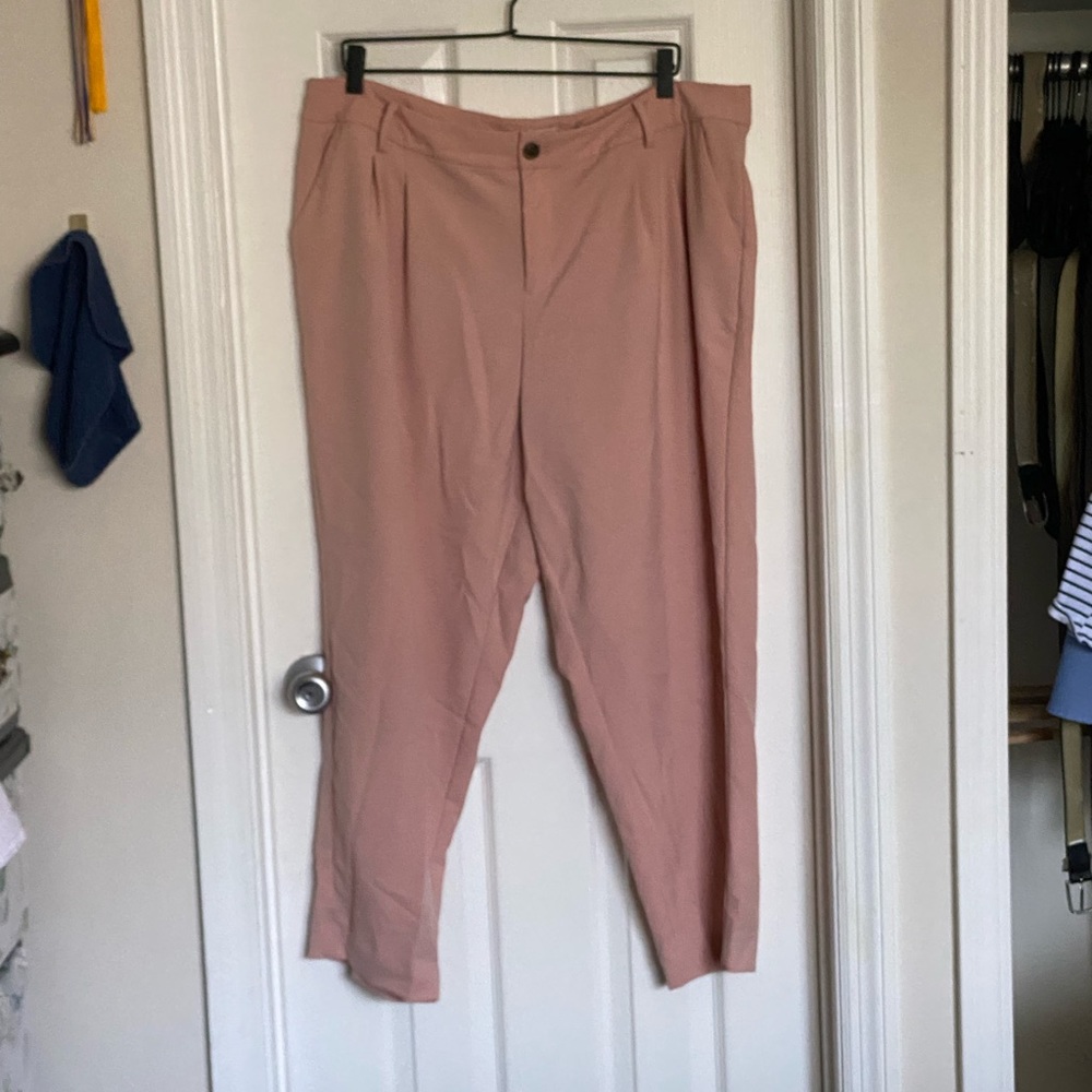 Light pink pants